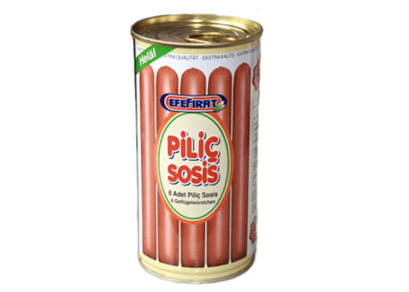 Würstchen aus Geflügelfleisch
