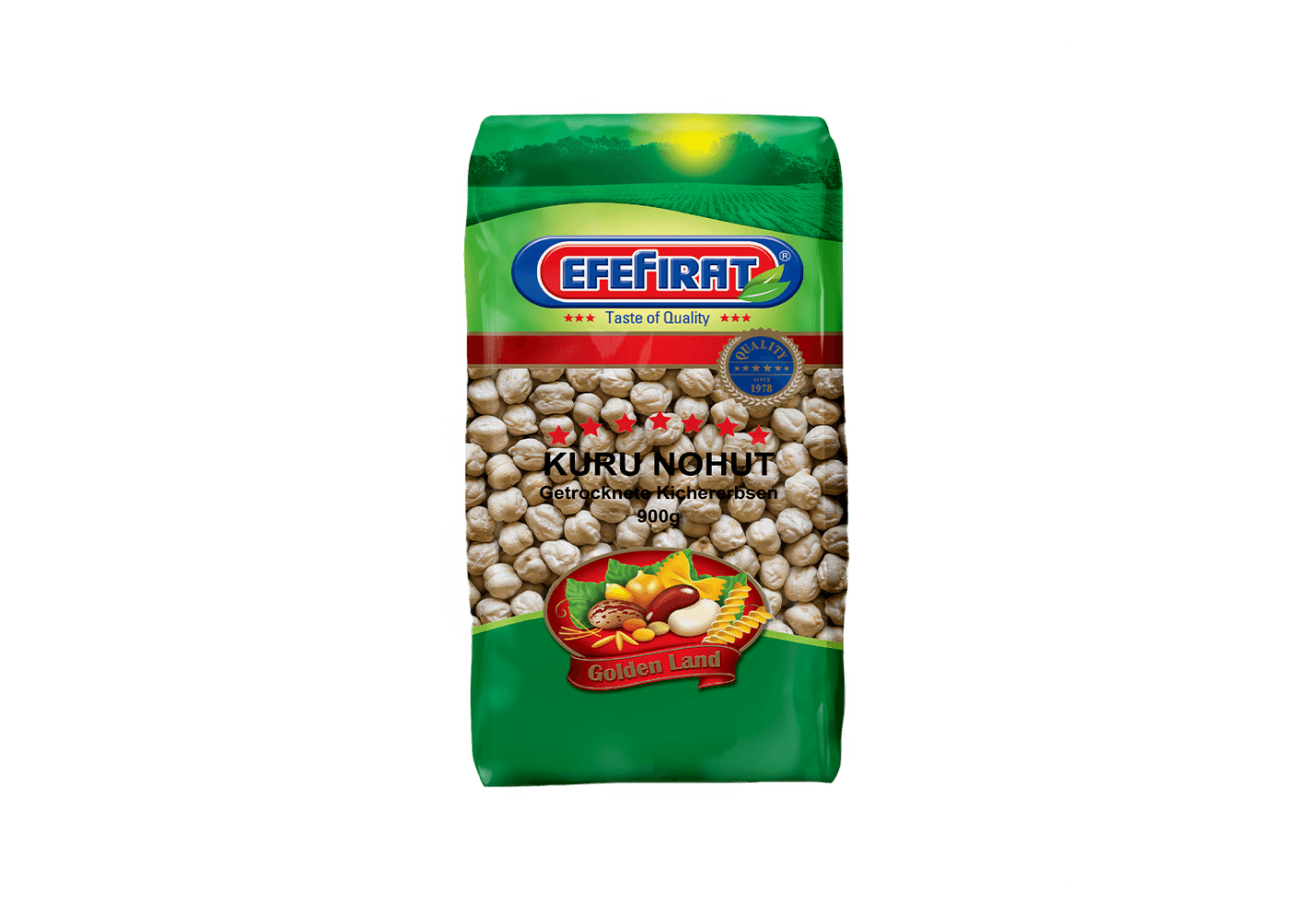 Getrocknete Kichererbsen